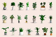 60 PSD Beautiful isolated plants, a Household Mockup by JAZZ STUDIO (Thumbnail 5 of 7)