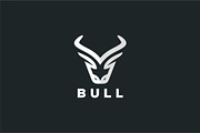 Bull Head Logo, a Branding & Logo Template by Logosava (Thumbnail 2 of 2)