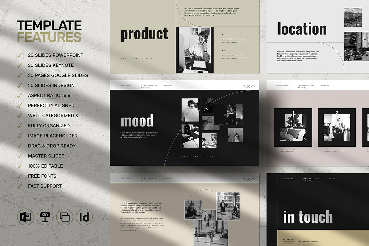 Creative Direction Template, a Presentation Template by WhiteGraphic (Photo 2 of 7)