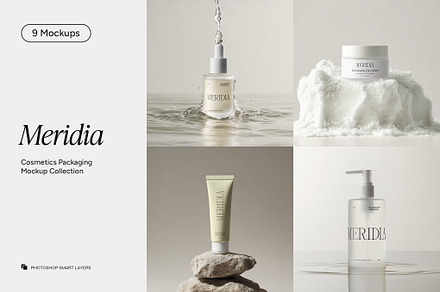 Cosmetics Packaging Mockup Bundle