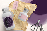 Neutral & Purple, a Texture Graphic by Salted Galaxy (Thumbnail 2 of 13)