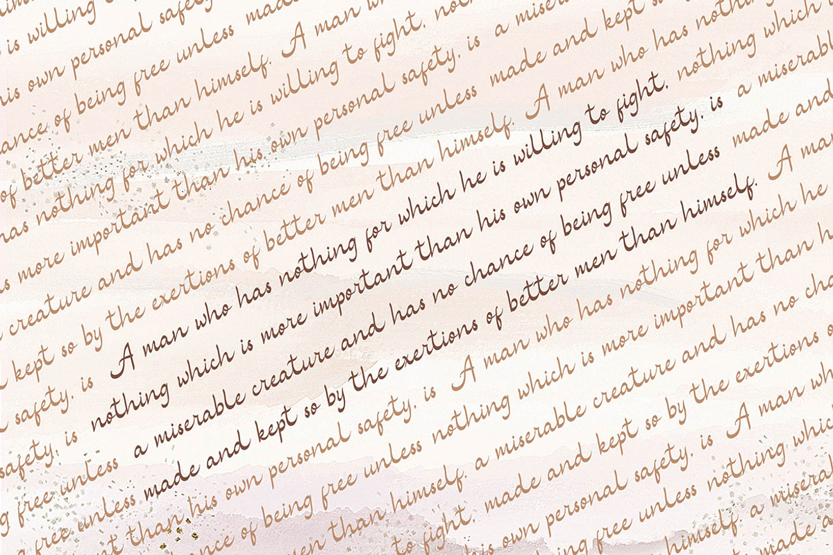 Almirab, a Script Font by kerismaker (Photo 11 of 12)