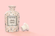 Pattern&Label Parfum Bottle Mockup, a Packaging Mockup by BMACHINA Labs. (Thumbnail 1 of 12)