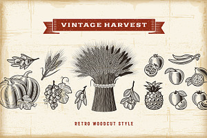 Vintage Harvest Set
