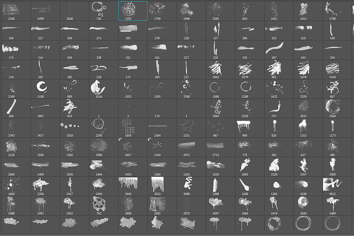 80%OFF Abstract Painting Php Brushes, a Brush Add-On by Li Zamperini (Photo 2 of 8)