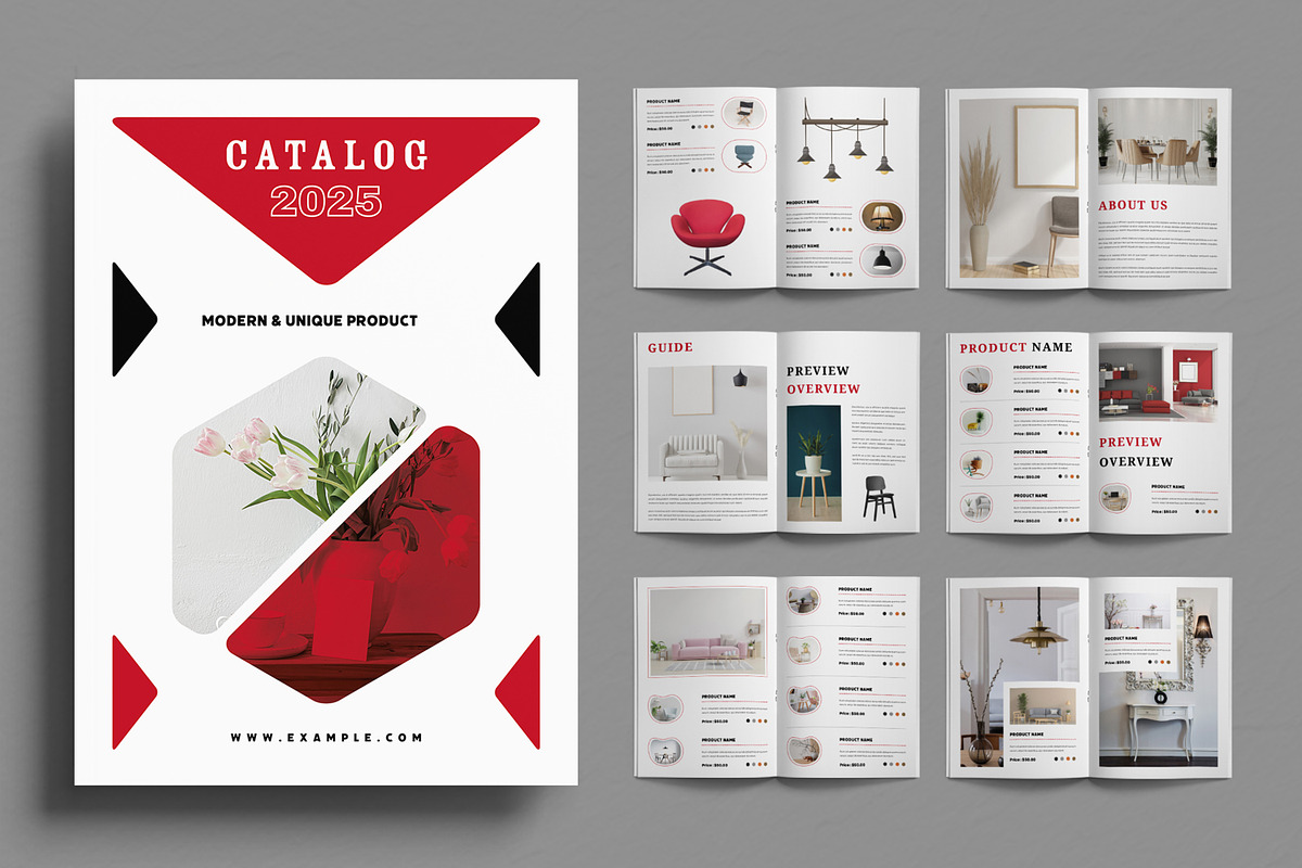 Product Catalog Layout, a Brochure Template by ContestDesign (Photo 1 of 3)