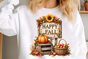 Fall Sublimation Bundle, Autumn PNG, an Illustration by SinaCreation (Thumbnail 16 of 21)