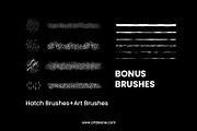 13 High-Quality Stipple Brushes, a Brushes & More by artdeone (Thumbnail 5 of 5)