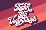 Ginchiest - Retro Bold Script, a Script Font by Ridha-38.lineart (Thumbnail 14 of 14)