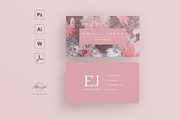 Marble business card template, a Card Template by MH Design Template (Thumbnail 1 of 4)