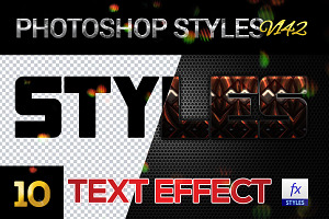 10 Creative Photoshop Styles V142