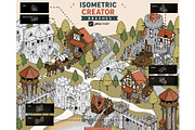 Procreate Medieval Map Creator brush, a Brush Add-On by PDknyStudio (Thumbnail 1 of 5)