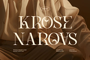 Krose Narovs || Modern Vintage Serif, a Font by Ermedia Studio (Thumbnail 1 of 10)