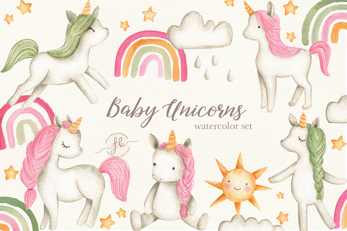 Watercolor Bundle, an Animal Illustration by Flora+Bear (Photo 7 of 32)
