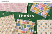 Patchwork Florals: Pattern Set, a Pattern Graphic by Dedraw Studio (Thumbnail 13 of 13)