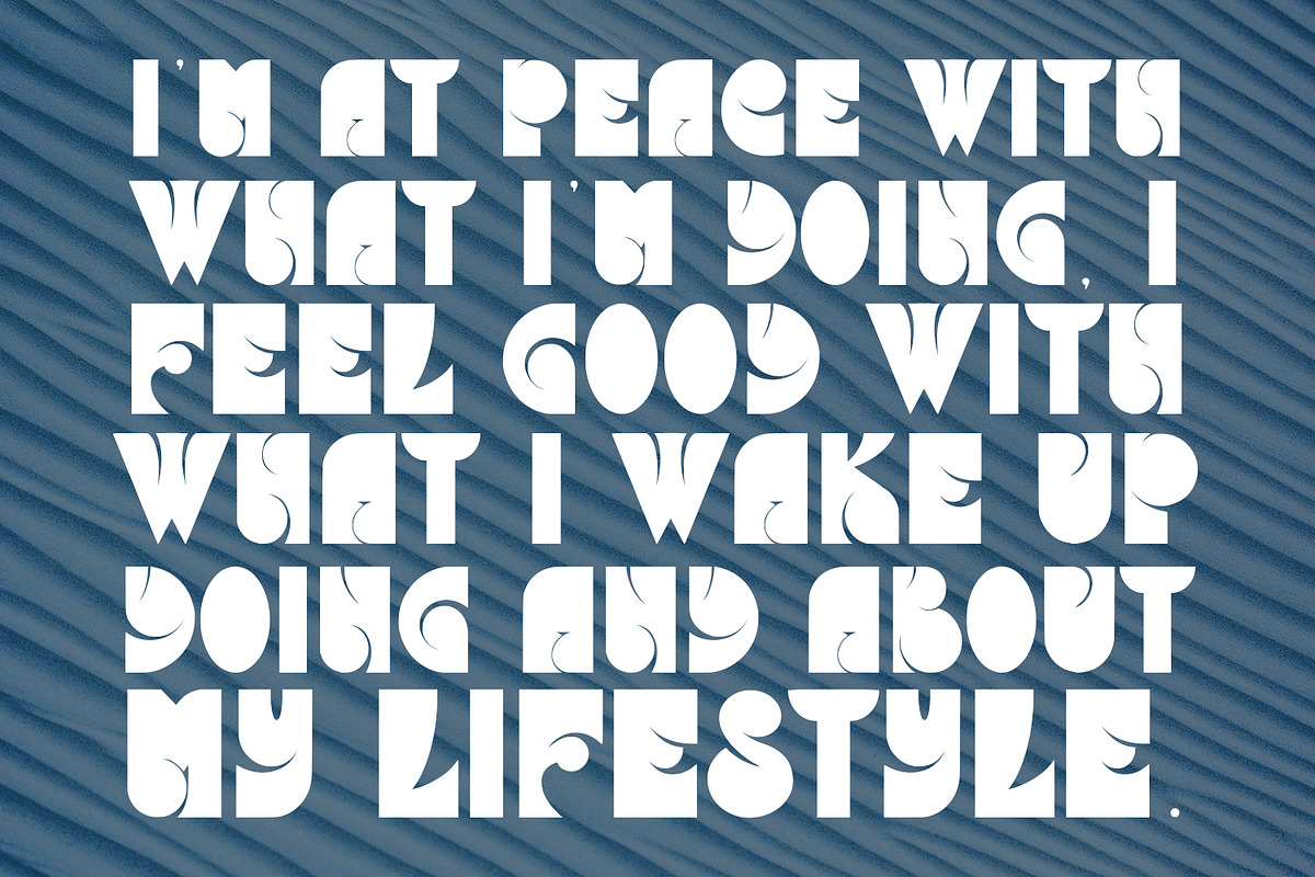 Apocent Experimental Display Font, a Symbol Font by Maulana Creative (Photo 7 of 7)