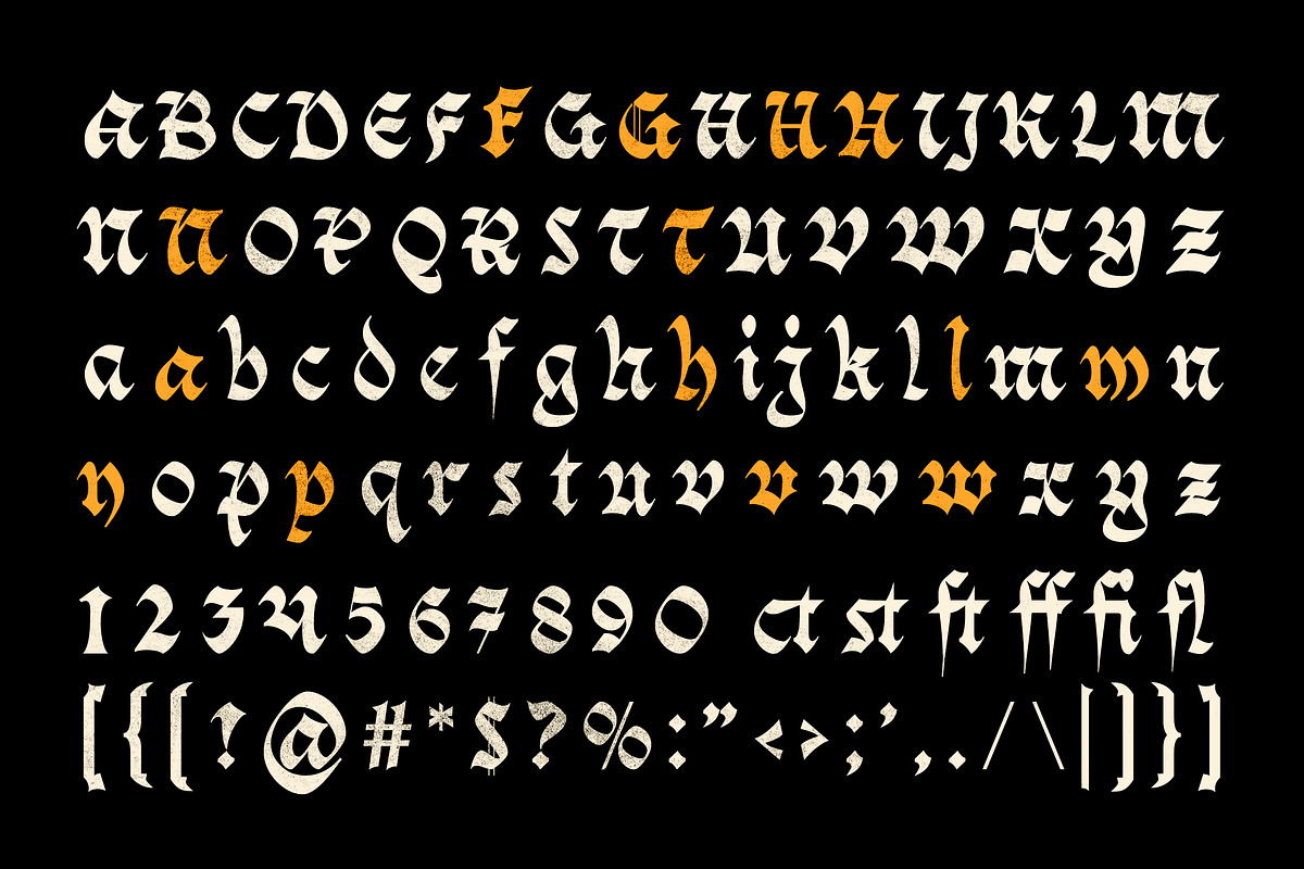 Fairyesta - Blackletter Gothic Font, a Blackletter Font by Typia Nesia (Photo 12 of 12)