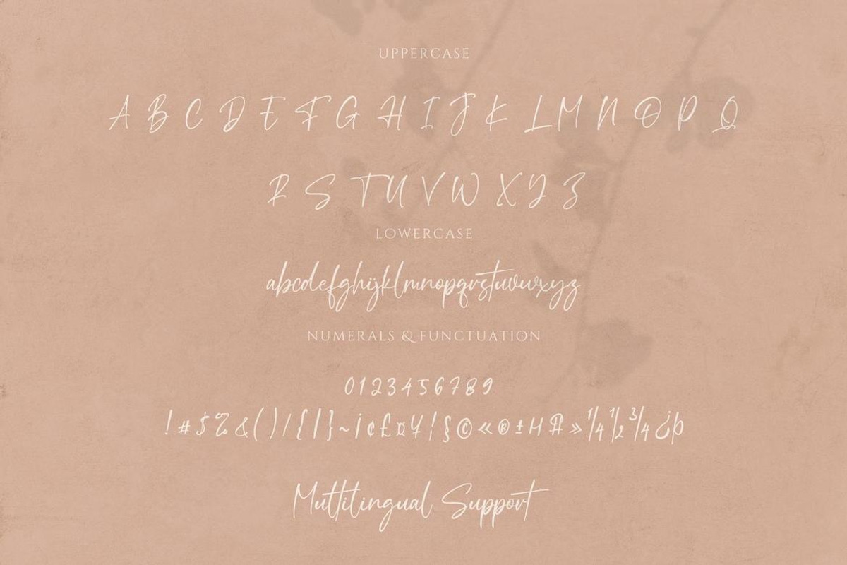Heater Bellamore Signature Handwriti, a Handwritten Font by CreateBigSupply (Photo 9 of 10)