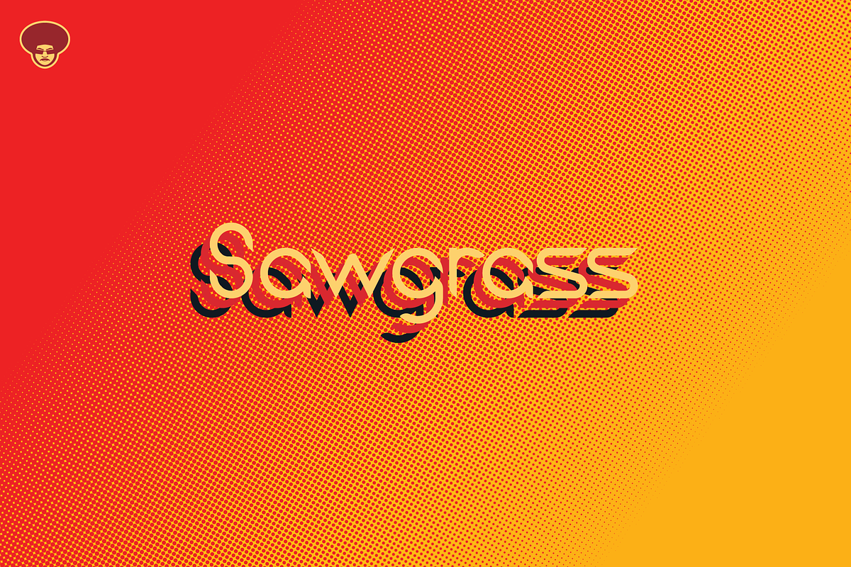 Sawgrass Typeface, a Font by Fro Bro Studio (Photo 1 of 3)
