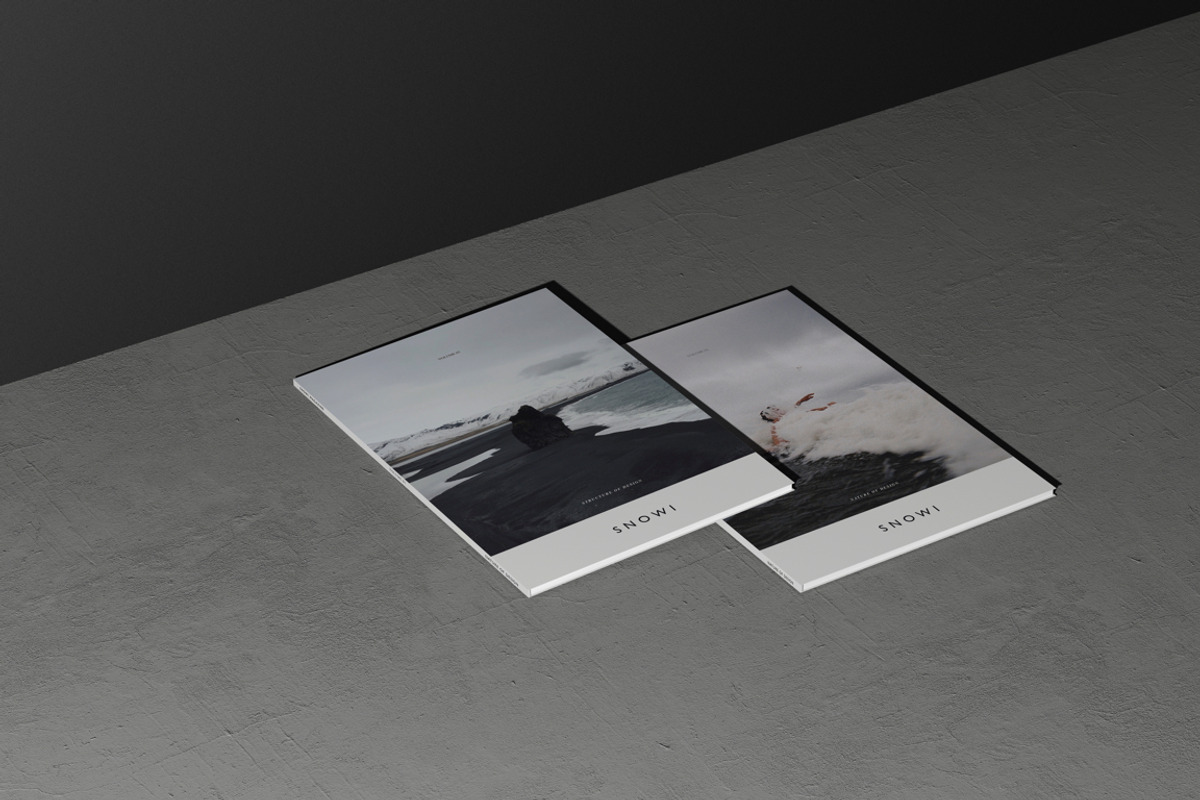 Minimal Magazine Mockup, a Print Template by S48 Mockups (Photo 2 of 2)