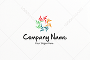 Colored Sun Logo Template, a Branding & Logo Template by LogoBuy (Thumbnail 1 of 3)