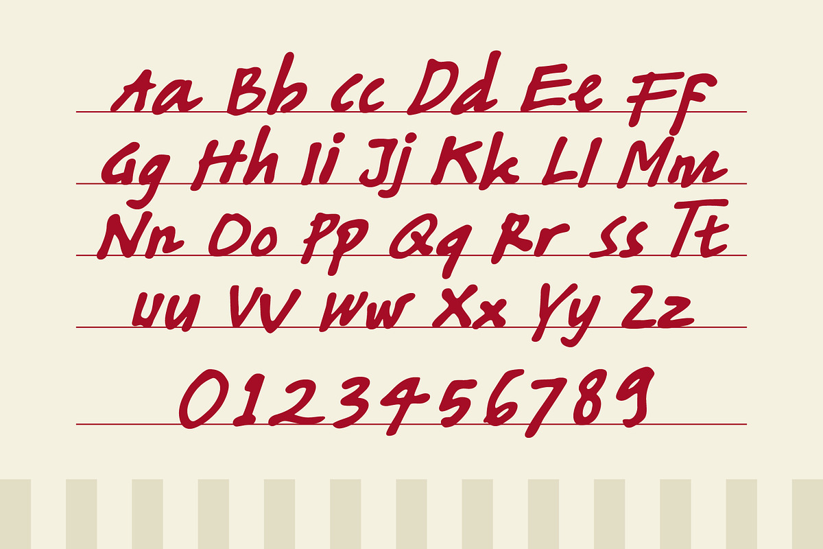 Ravella - Her Handwritten Font, a Font by Uncarving (Photo 3 of 9)