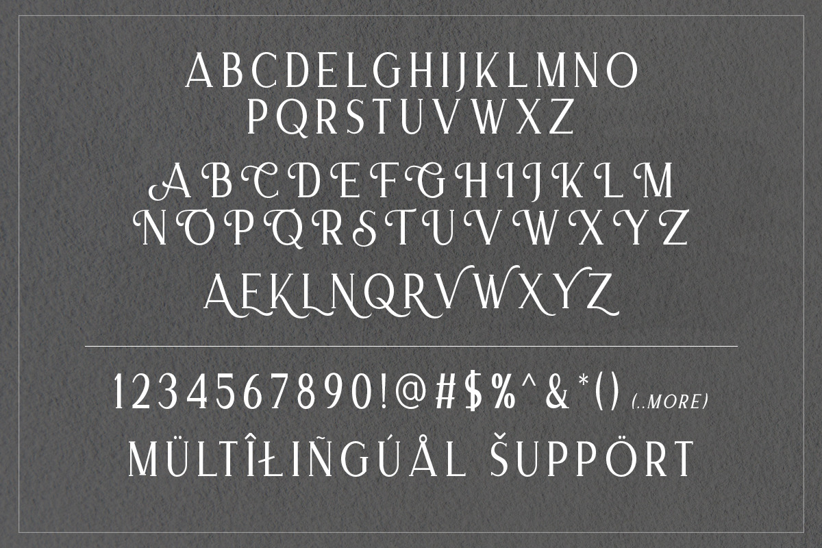 Merova - Classic Serif (5 Fonts), a Serif Font by Sarid Ezra (Photo 8 of 8)
