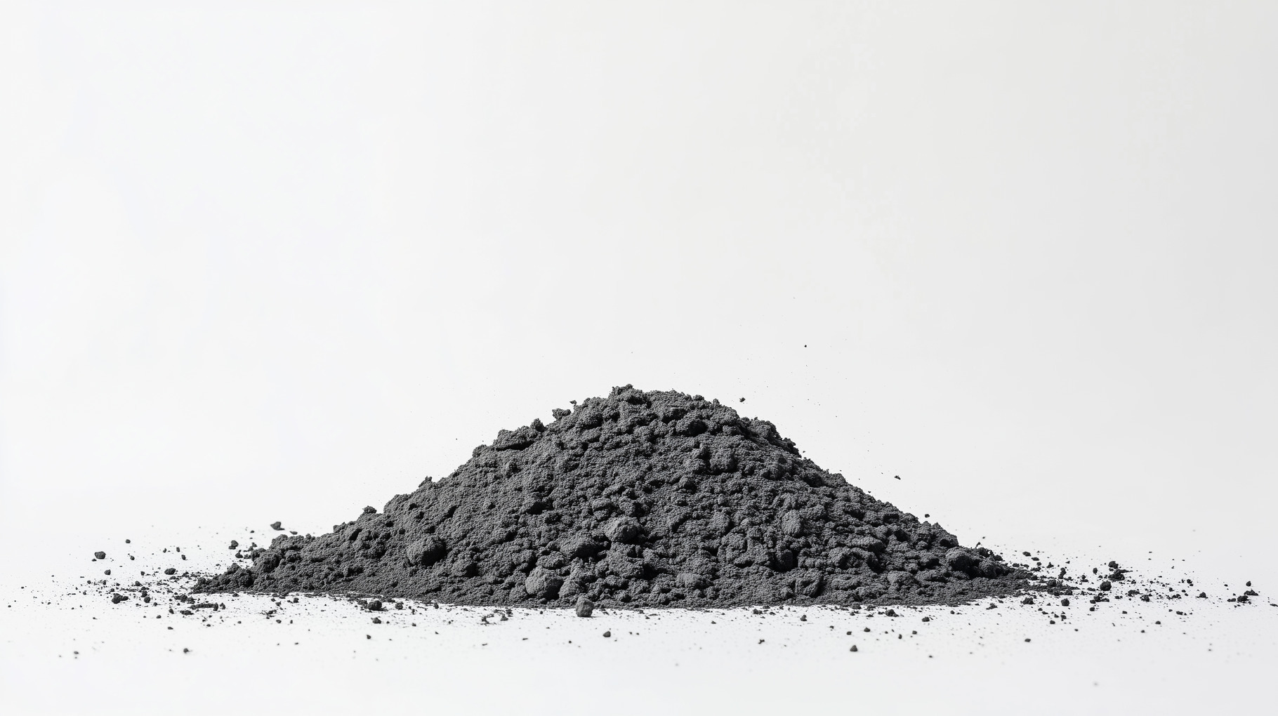 Small pile of fine black powder, a Nature Photo by MistyDay