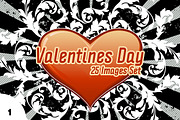 Set of Valentine's Day Images, a Decorative Illustration by PictureInStock (Thumbnail 1 of 2)