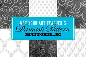 Not Your Art Teacher's Damask BUNDLE