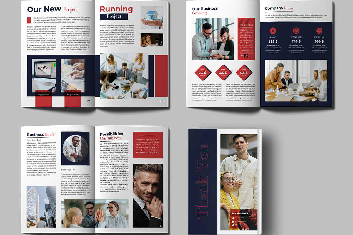 Business Magazine Layout, a Magazine Template by MightyDesign (Photo 3 of 6)