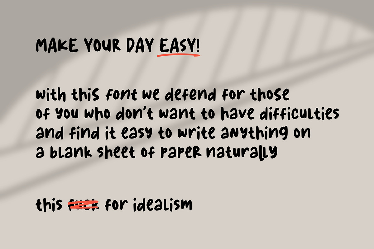 Pencilla - Natural Handdrawn, a Font by Good Java Studio (Photo 4 of 11)