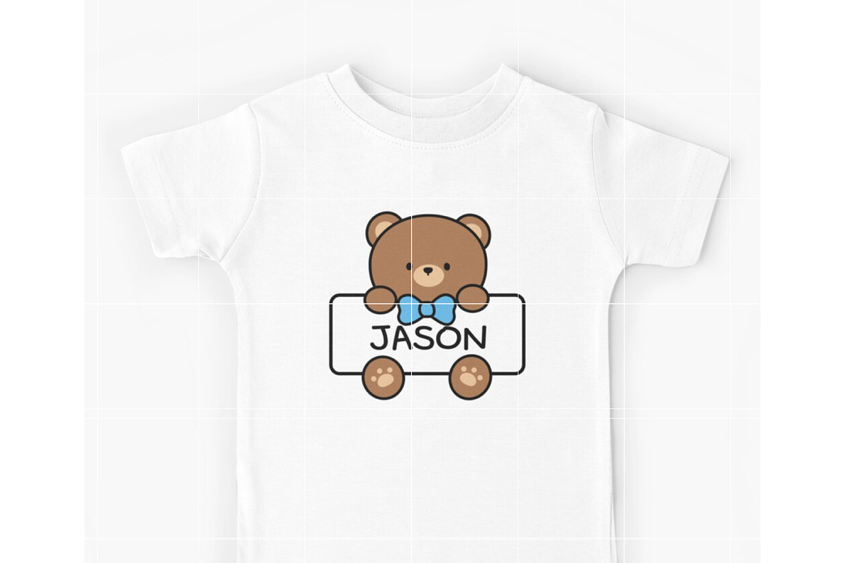 Cute Bear Car SVG | Kawaii Teddy Bea, an Illustration by TheHitShop (Photo 3 of 7)