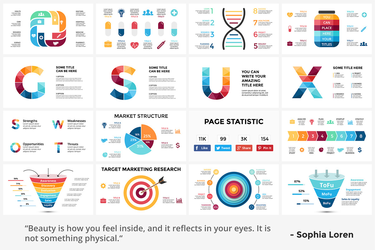 TOP 200 Infographic Slides, a Presentation Template by Wowly Design (Photo 12 of 12)