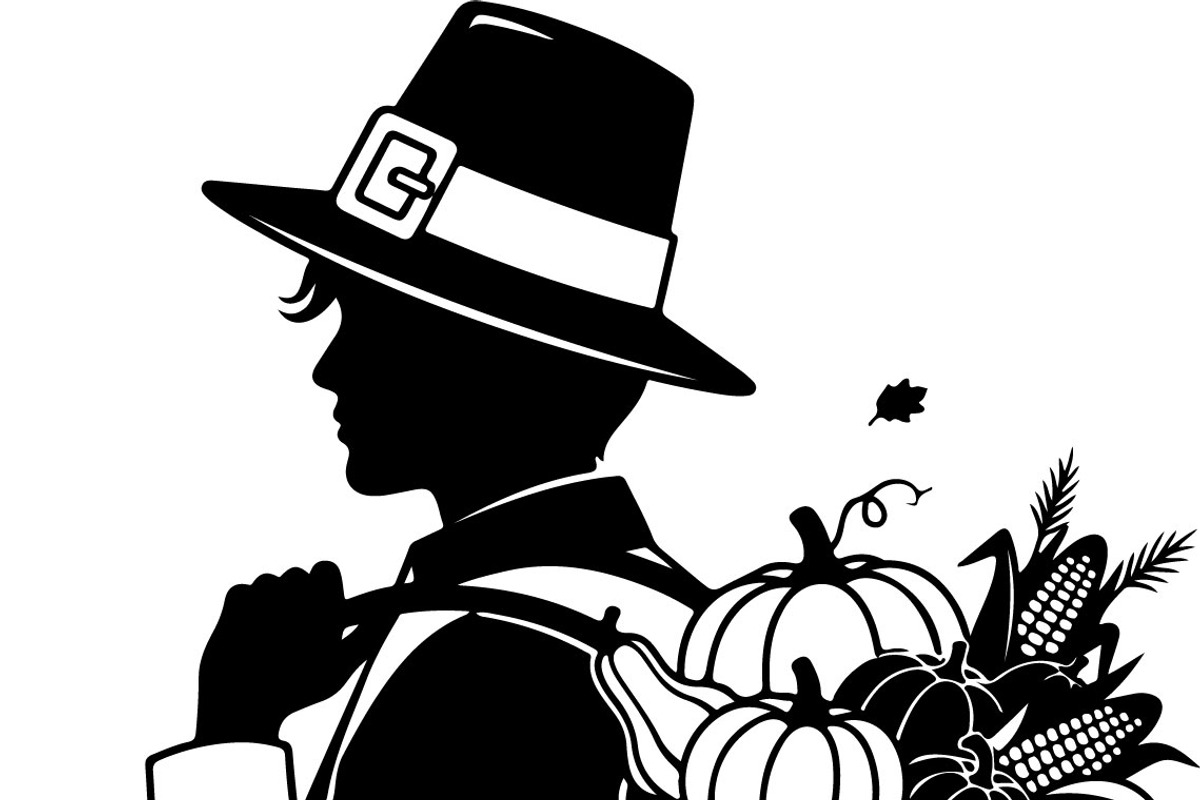 Thanksgiving Harvest Silhouette, an Illustration by Creativeshirt (Photo 26 of 51)