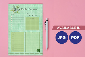 Grid Planner For Printing