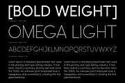 Omega Sans, a Sans Serif Font by Anthony James (Thumbnail 4 of 8)