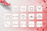 150 Hand Drawn Elements -Wedding-, a Decorative Illustration by Michael Rayback Design (Thumbnail 8 of 11)