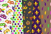 Mardi Gras Parade Graphics Set, a Pattern Graphic by Drafts n Doodles (Thumbnail 5 of 12)