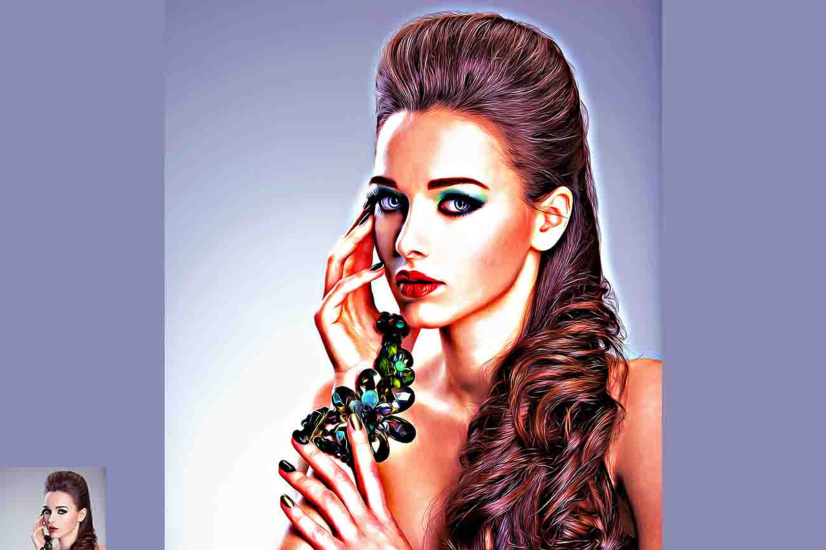 Realistic Oil Art PS Action, an Action Add-On by Studio Retouch