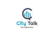City Talk Logo, a Branding & Logo Template by Martin-Jamez (Thumbnail 1 of 3)