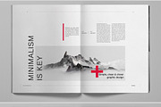 Black and White Magazine Template, a Magazine Template by Boris Cupac (Thumbnail 4 of 7)
