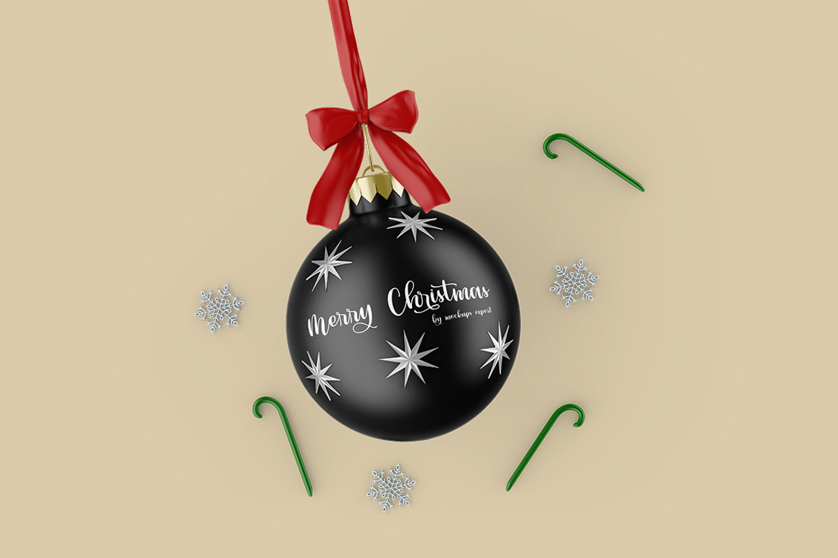 Christmas Ball Mockups, a Mockup by Mockups Expert (Photo 4 of 5)