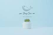 Hand drawn feminine premade logo v02, a Branding & Logo Template by Nues Design (Thumbnail 2 of 12)