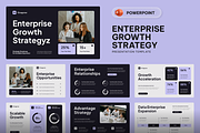 Enterprise Growth Strategy, a Presentation Template by Sixtemp (Thumbnail 1 of 3)