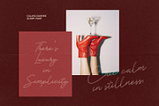 Calaya Dashed, a Script Font by Craft Supply Co. (Thumbnail 6 of 8)