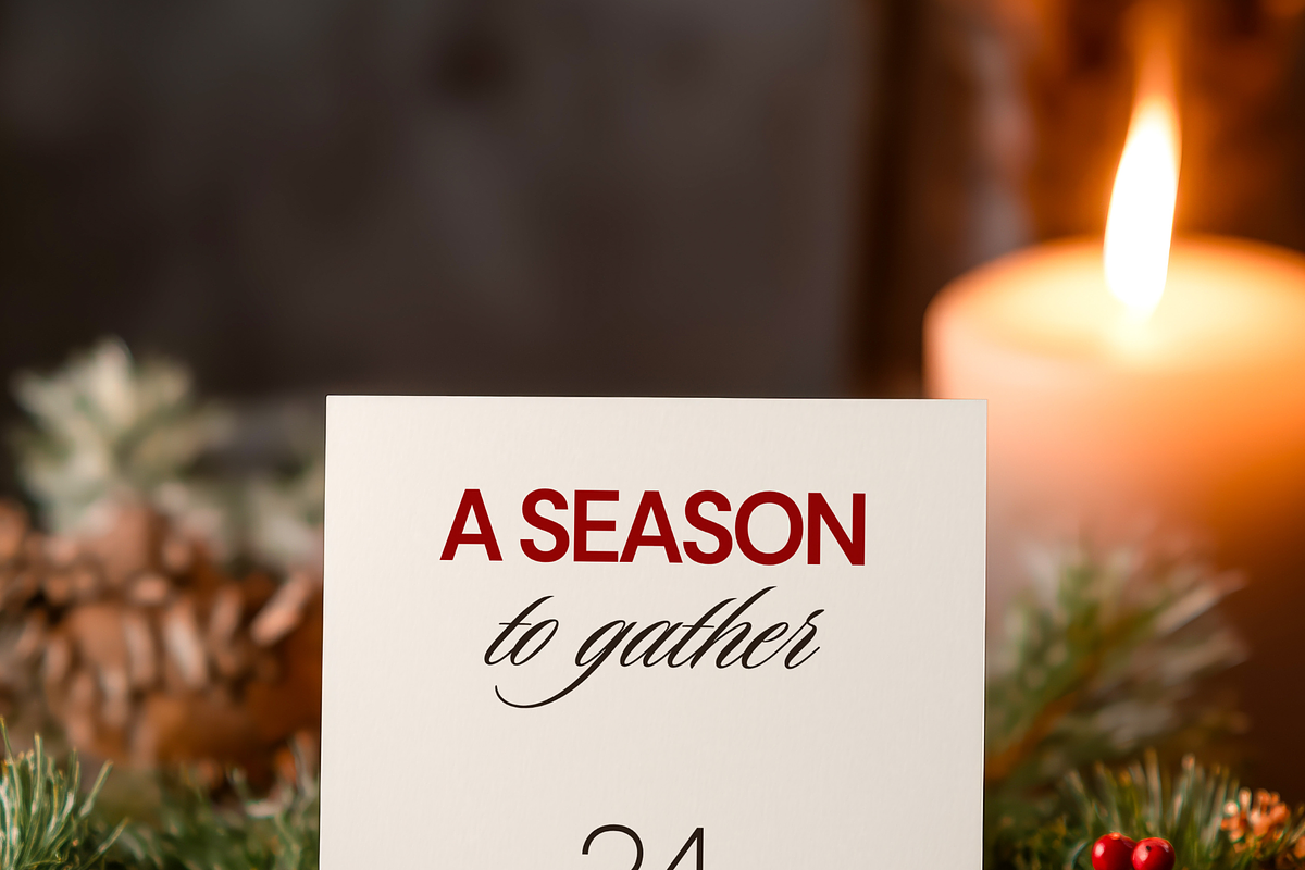 Holiday Christmas Card Mockup Bundle, an Advertising Mockup by Serenefeeling (Photo 3 of 11)