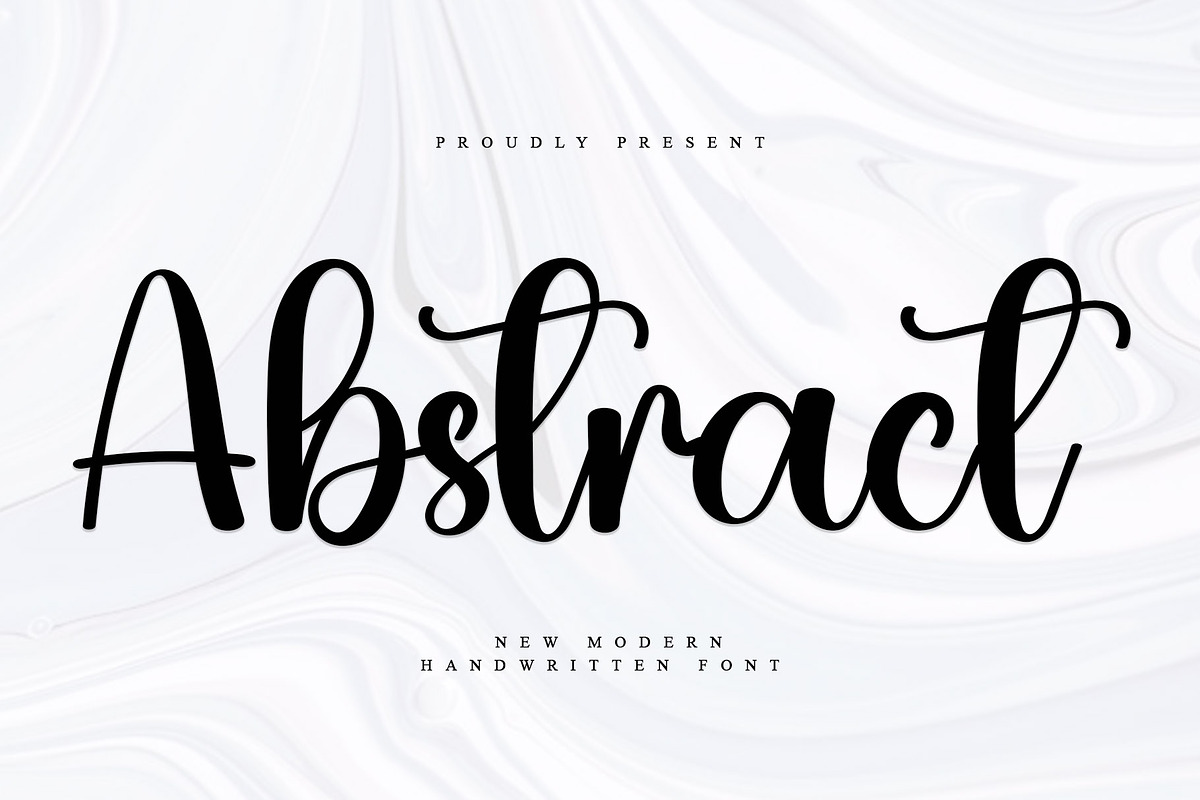 Abstract, a Handwritten Font by InermediaSTUDIO (Photo 7 of 7)