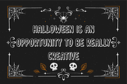 Halloween Include 4 File Fonts, a Script Font by NJ Studio (Thumbnail 3 of 14)