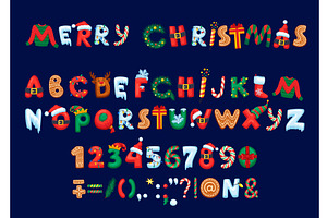 Christmas Font Or Type, Typeface